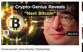 James Altucher - 'bitcoin genius' ads